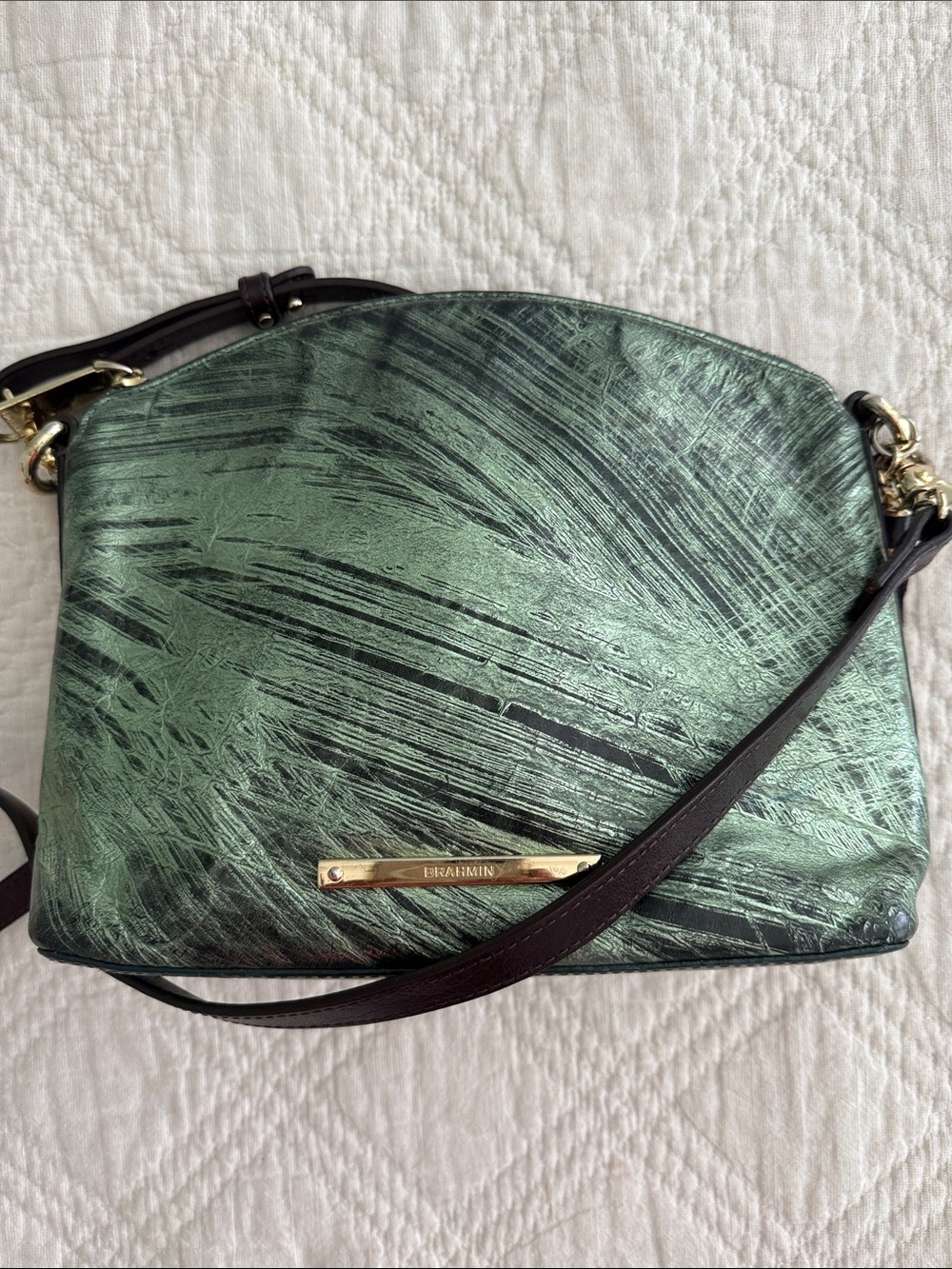 Brahmin Mini-Duxbury ‘Hunter Mayara” crossbody bag hard to find
